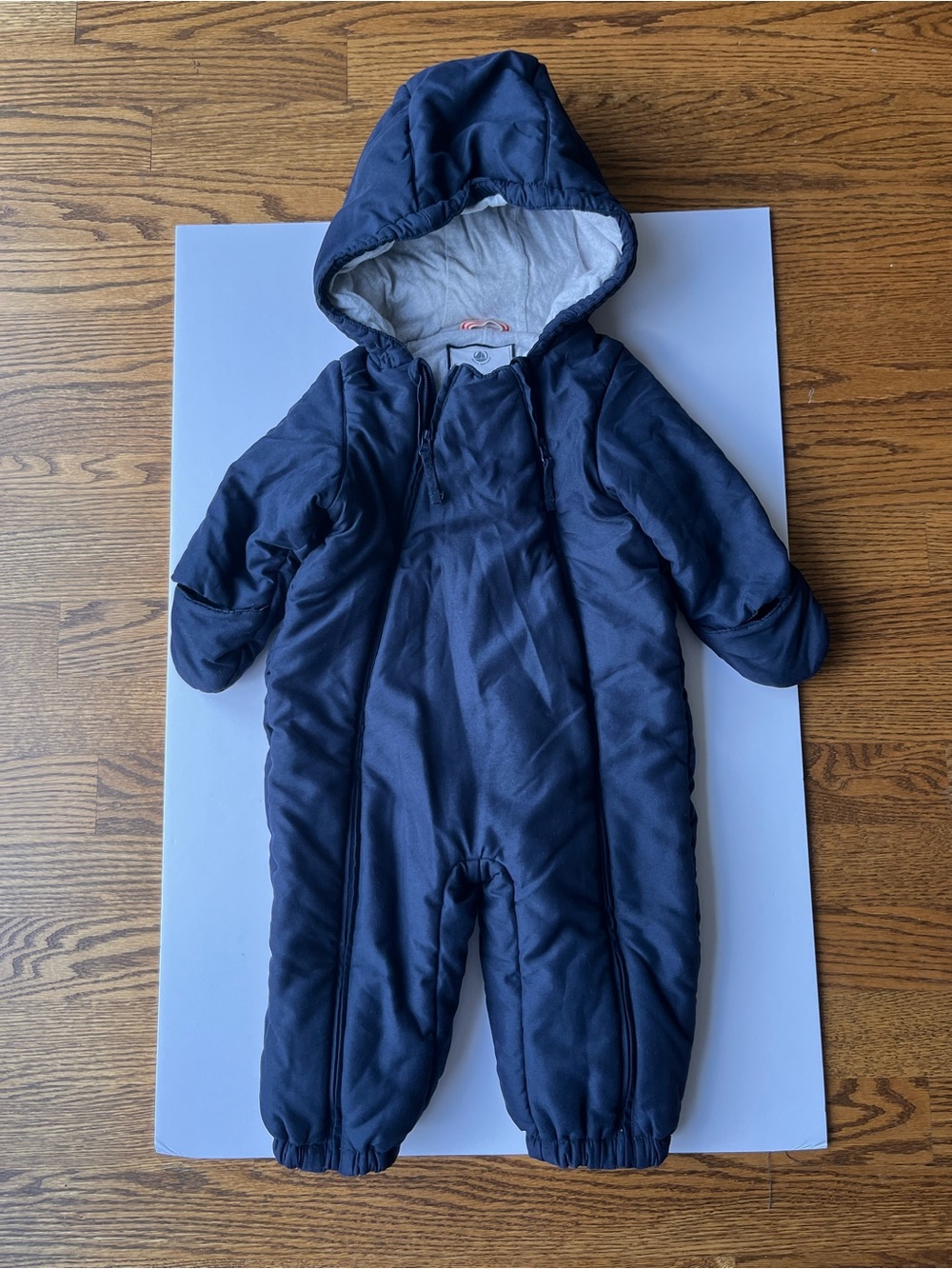 Petit Bateau Navy One-Piece Coat